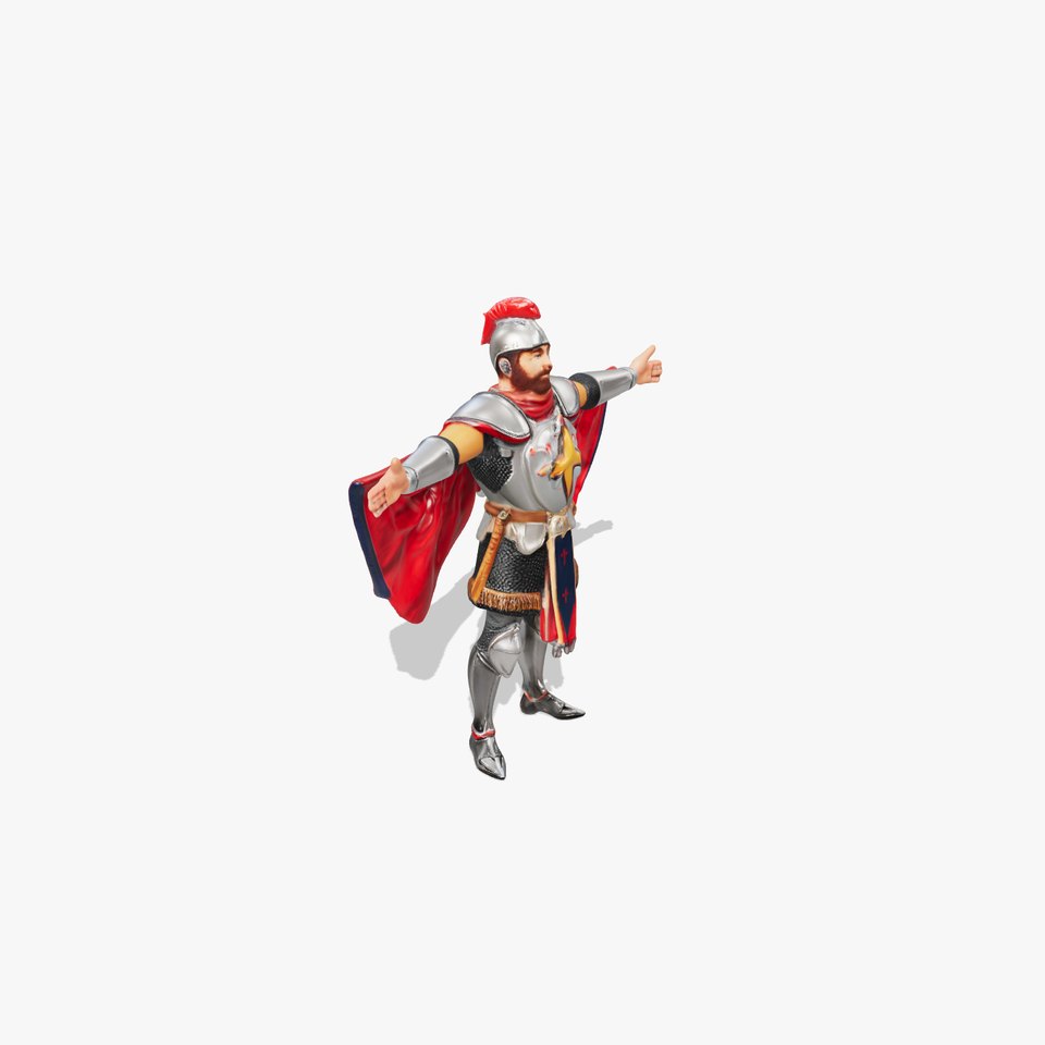 Crimson Knight Armor model pack